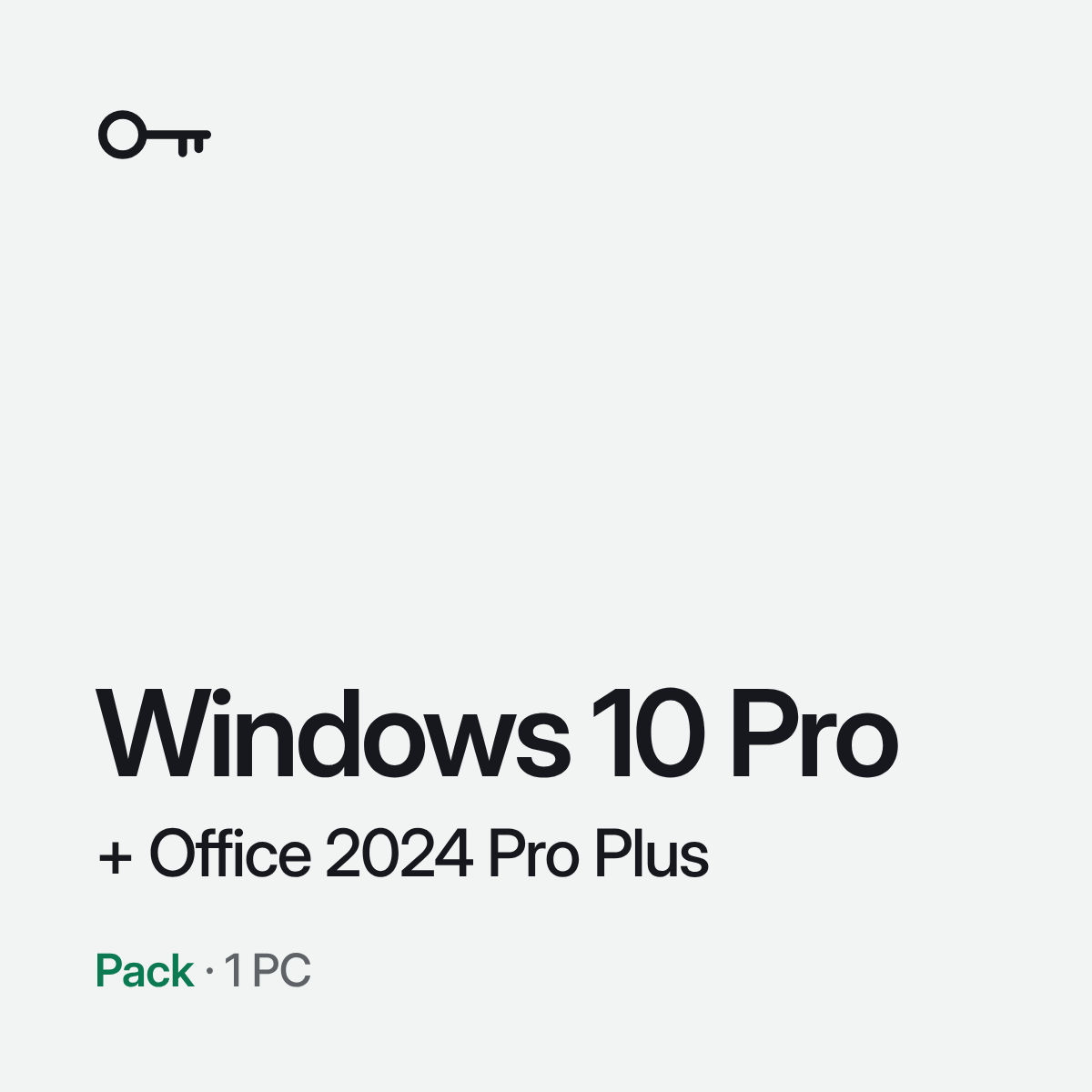 Pack Windows 10 Pro + Office 2024 Professional Plus