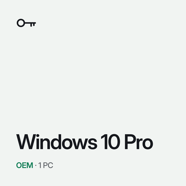 Windows 10 Pro OEM – Originalni ključ